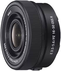Sony E PZ 16-50mm F3.5-5.6 OSS II Compact APS-C Standard Power Zoom Lens  (SELP16502)