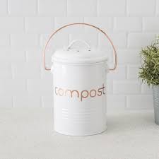 Maybe you would like to learn more about one of these? Grove Compact Countertop Compost Bin White Walmart Com Walmart Com