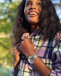 Michele large sport sail watch hot sale