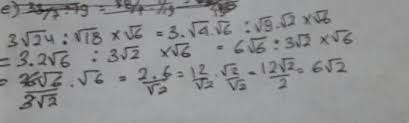 Untuk mencari akar pangkat tiga dari suatu bilangan itu sangat mudah. Bentuk Sederhana 3 Akar 24 Akar 18 X Akar 6 Adalah Pakai Cara Yaa Makasih Bsk Dikumpulkan Brainly Co Id