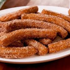 Churros Are Our Favorite Cinnamon Sugar Coated Treat Recipe Easy Churros Recipe Food Videos Desserts Fun Easy Recipes