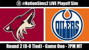 Oilers must improve team defence to have success with smith, koskinen. Nationsims2 Playoff Live Nhl20 Stream Sim Round 3 Game 1 Arizona Coyotes Vs Edmonton Oilers 7pm Mt