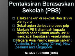 Pentaksiran berasaskan sekolah (pbs)• sebahagian daripada proses pengajaran dan pembelajaran yang dijalankan secara berterusan.•. Pentaksiran Ahli Catherine Lim Christina Meles Liza Awasang