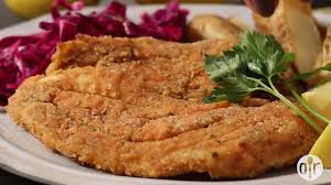 Add nutmeg, salt and, of course, pepper. Baked Chicken Schnitzel Video Allrecipes Com
