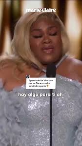 Discurso emotivo de Da'Vine Joy en los Oscars 2024