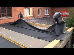Despite the relative ease of installing a rubber roof, it is worth considering hiring a qualified roofer for the job. Firestone Rubbercover Epdm Rubbercover Installation D Youtube Epdm Flat Roof Epdm Roofing Roof Installation