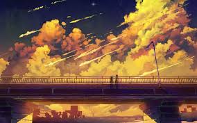 Lovely Anime Scenery Wallpaper 6801157 Pemandangan Anime Pemandangan Ilustrasi
