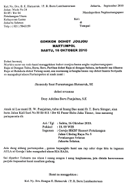 Contoh surat undangan kerja bakti lingkungan rt singkat yang. Download 5500 Contoh Undangan Martumpol Terbaru Contoh Undangan