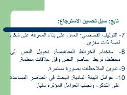 الفصل السادس مساعدات التذكر Mnemonics المحاضرة رقم Ppt Telecharger