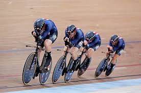 Gavin Hoover, Colby Lange Anders, Johnson & Grant Koontz USA Team Pursuit  World Cycling 2023 Images