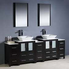 Uvlhlzv352284sb84 out of stock eta 8/28/2021 84 inch double sink bathroom vanity in rustic barnwood $3,117.00 $2,398.00 sku: Fresca Bari 84 In Double Sink Bathroom Vanity With 3 Side Cabinets Modern Bathroom Vanity Double Vanity Bathroom Bathroom Vanity Tops