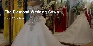 Jeweled peacock feather bridesmaid hair accessory. 10 Most Expensive Wedding Dresses In Britain Expensive Dresses Successstory