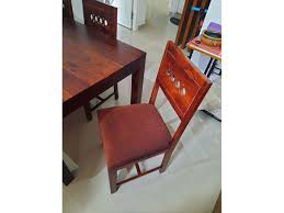 Find a common characteristic that ties the pieces together to create an eclectic yet cohesive presentation that's fresh and inspired. Brand New Sparingly Used Damro Sheesham Wood Dining Table For Sale Bangalore Buy Sell Used Products Online India Secondhandbazaar In