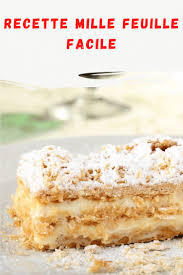 Recette Mille Feuille Facile In 2020 Desserts Food Vanilla Cake