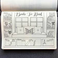 Book List Idea Bujo Blossoms Bullet Journal Journal Journaling Ideen