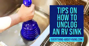 waste water not draining out of my rv's