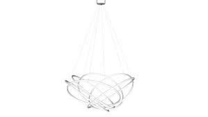 Large Preview Of 3d Model Of Kare 38880 Pendant Lamp Saturn Led White Big Haengeleuchte Saturn Led Weiss Big Pendant Lamp Lamp Modern Pendant