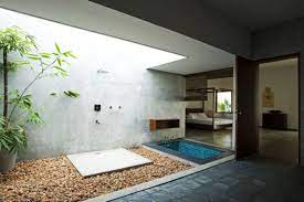 Cooler in bathing spaces (open to convective airflow). Open Bathroom Design Natural Light Homecaprice 674321 Misfits Architecture