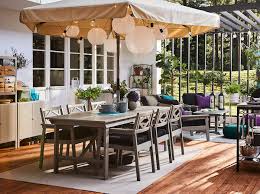 Bondholmen Table Outdoor Gray Ikea In 2020 Outdoor Dining Furniture Large Dining Table Outdoor Dining