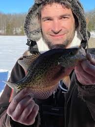 Bluegill are biting good at Duck Creek