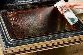 I cannot clean it by wiping either side or using automatic grease from the oven can travel through steam vapors into the door where they settle leaving spots and streaks. How To Clean Oven Door Inside Outside Between Glass Kitchn