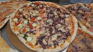 Don't get fooled by super thick pizza slices, they are super light. Best Pizza In Venice Review Of Crazy Pizza Venice Italy Tripadvisor