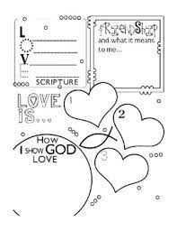 All rights belong to their respective owners. Christian Valentines Day Coloring 5 Pages Christian Valentines Day Activities