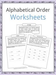 Unnatural the dictionary lists all entries in the alphabetical order. Alphabetical Order Worksheets Examples Definition Kidskonnect