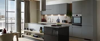 Cuisine Breval Gris Ardoise Mat Cuisines Design Gris Ardoise Cuisine Moderne