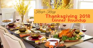 It's served with butter, sugar and cinnamon for dinner during december. Thanksgiving Dinner Roundup 2018 Pick Up All Your Essentials At Kroger Kroger Krazy