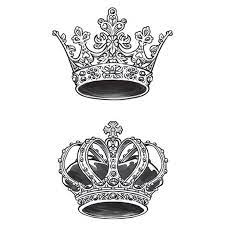 King Queen Crown Temporary Tattoos Crown Tattoo Queen Tattoo King Tattoos
