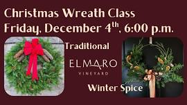 Friday Christmas Wreath Class