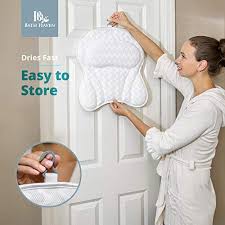 Great savings & free delivery / collection on many items. Luxurious Bath Pillow For Women Men Ergonomic Bathtub Cushion For Neck Head Shoulders With Breathable Quiltedair Mesh Includes Washing Bag And Travel Case Pricepulse