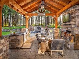 Rustic outdoor kitchen designs patio. 65 Simple Diy Outdoor Kitchen Ideas On A Budget Photos For 2021