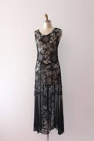 15 Off Sale Vintage 1920s Dress 20s Black Net Dress Black Net Dress Net Dress Dresses