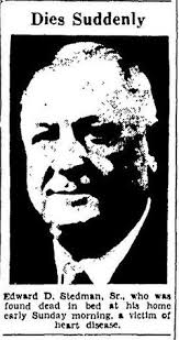 Edward Dunn Stedman Sr. (1875-1934)