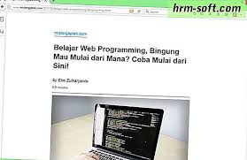 Pertama, web server mengetahui halaman yang anda inginkan dan bisa mengirimkannya: Cara Mencetak Halaman Web Hrm Soft Com