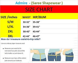 Admire Women Microfiber Waist Trimmer Thigh Slimmer Saree Shapewear Petticoat