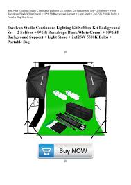 Best Price Excelvan Studio Continuous Lighting Kit Softbox Kit Background Set 2 Softbox 96 Ft B By Franciscocastillo551 Issuu