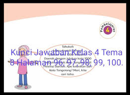 Maybe you would like to learn more about one of these? Kunci Jawaban Buku Tematik Siswa Kelas 4 Tema 8 Subtema 2 Pembelajaran 4 Halaman 96 97 98 99 100 Info Pesilat