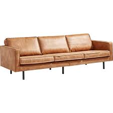 Die sorgfältig gesetzten nähte der lederbezüge sind ausdruck der liebe zum. Ambia Home Dreisitzer Sofa Lederlook Braun Sofas Ecksofas Gunstiger Kaufen