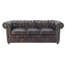 En bref, c'est l'un de ces rares meubles qui ne se démoderont. Canape Capitonne 3 Places En Cuir Marron Moka Chesterfield Canape Capitonne Chesterfield Canape