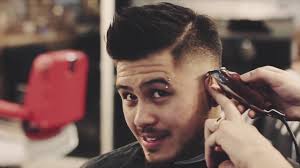 This haircut & the men's hairstyles featured in this hair video are highly versatile for any of your haircut and hairstyling needs! Asian Men S Haircut Haircut Fade Tutorial Realbarber Youtube