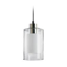 Buy Quorum Lighting Modern Mini Pendant Light With Double Cylinder Glass Shades At Destinat Mini Pendant Lights Contemporary Pendant Lights Glass Pendant Light