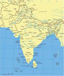 It covers 9% of the earth's total surface area (or 30% of its land area), and has the longest. Map Of South Asia