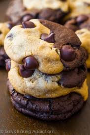 Soft Baked Peanut Butter Chocolate Swirl Cookies Peanut Butter Recipes Yummy Cookies Eat Dessert