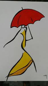 Epingle Par Mercedes Vazquez Sur Abstract Art De Parapluie Dessin Stylise Peinture Abstraite