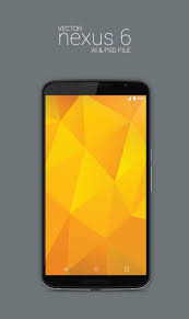 Vector Nexus 6 Model Mockup Web App Design Mockup Free Psd Mockup Psd