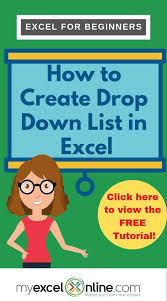 Drop Down List With Data Validation Myexcelonline Microsoft Excel Tutorial Excel Tutorials Microsoft Excel