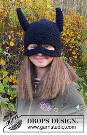 Good prices and fast shipping! Bat Hat Drops Children 37 25 Free Crochet Patterns By Drops Design